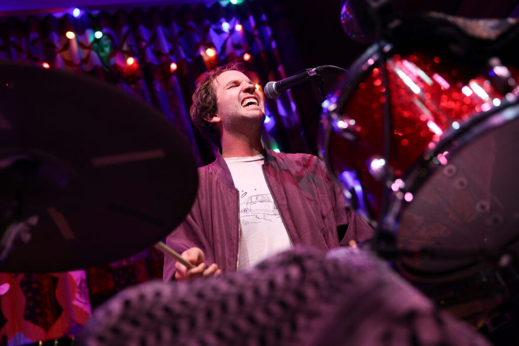 Howe Pearson performs with The Deslondes at Little Saint in Healdsburg on Thursday, November 13, 2025. (Christopher Chung/The Press Democrat)