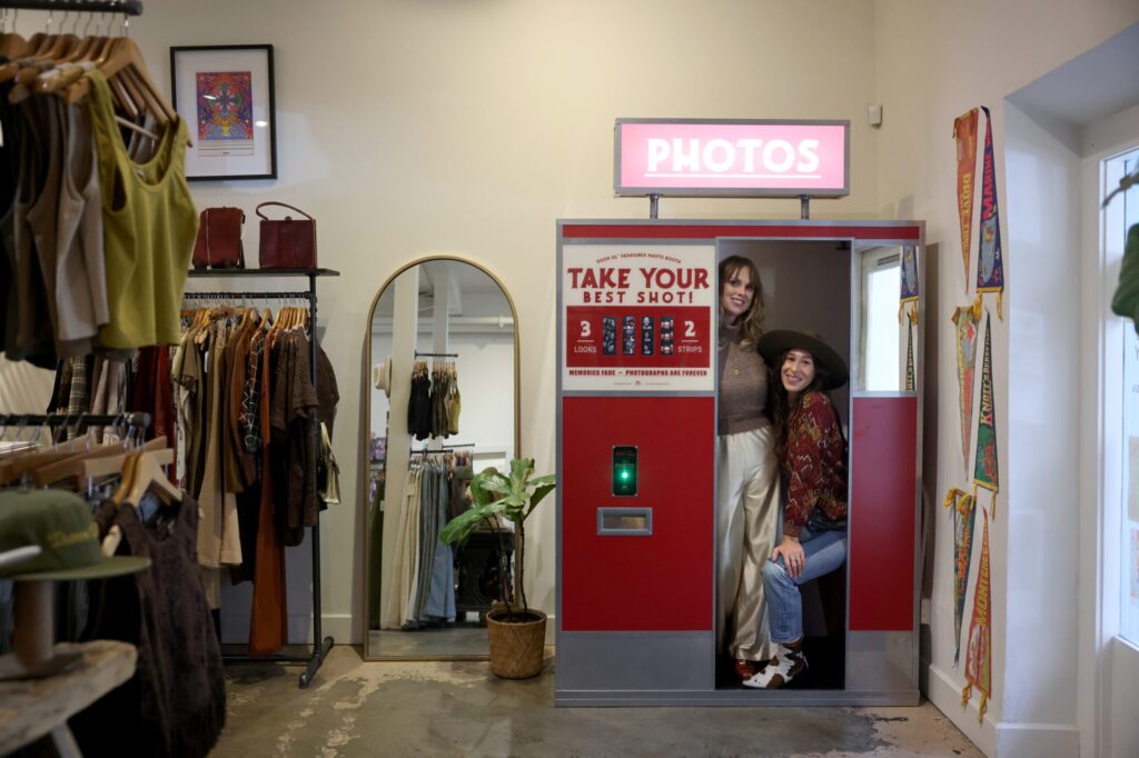 Co-owners Lauren Herrera, left, and Irayna Basta at Trove in Sonoma Thursday, Sept. 18, 2025. (Beth Schlanker / The Press Democrat)