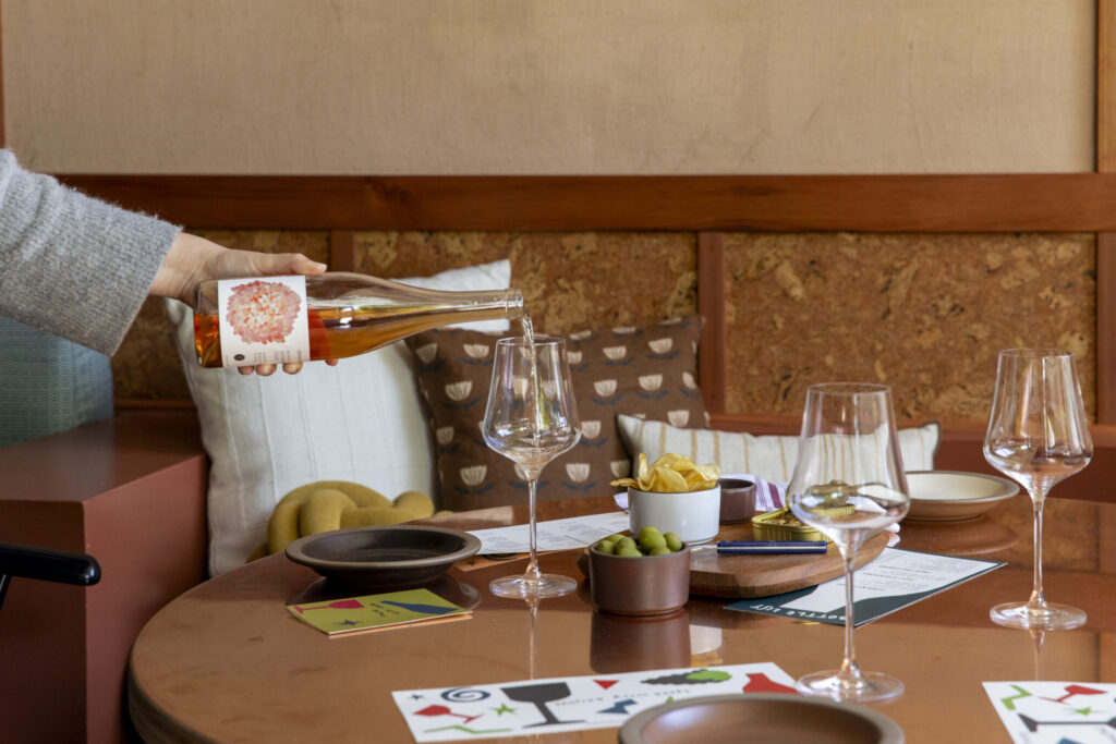 Martha Stoumen Wines just opened its first tasting room, an inviting spot just steps from the Healdsburg Plaza. (Courtesy of Elli Lauren)