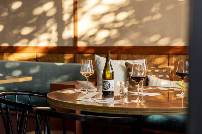 Martha Stoumen Wines just opened its first tasting room, an inviting spot just steps from the Healdsburg Plaza. (Courtesy of Elli Lauren)