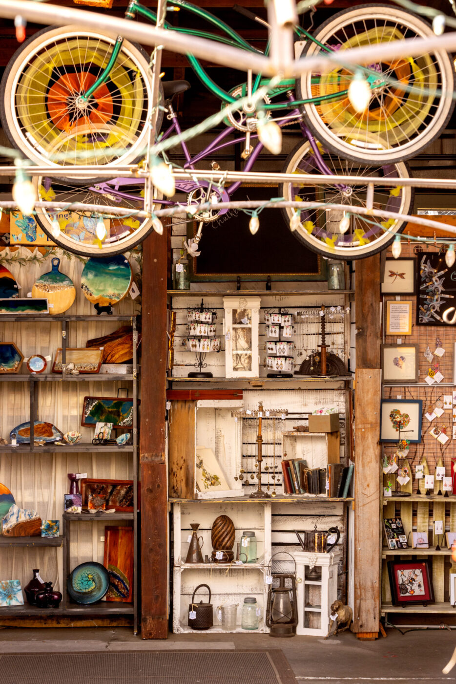 Gin'gilli's Vintage Home is a collective of antique dealers in the heart of Geyserville Friday, September 12, 2025. (John Burgess / The Press Democrat)