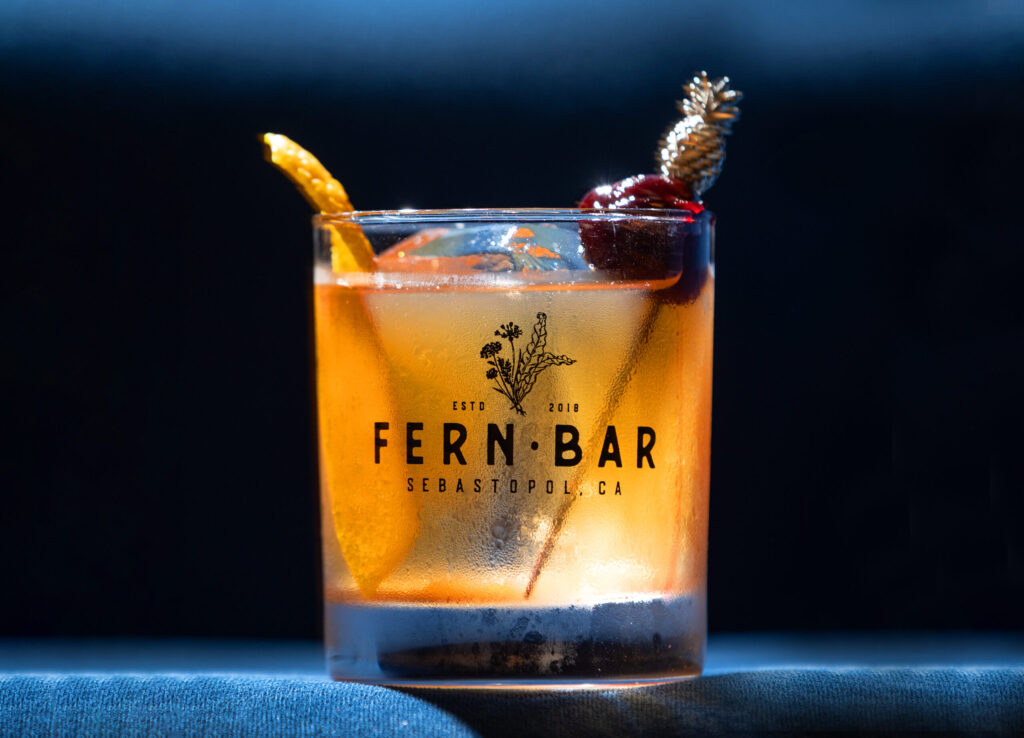 The Fern Bar Old Fashioned Thursday, Oct. 2, 2025, in Sebastopol. (John Burgess / The Press Democrat)