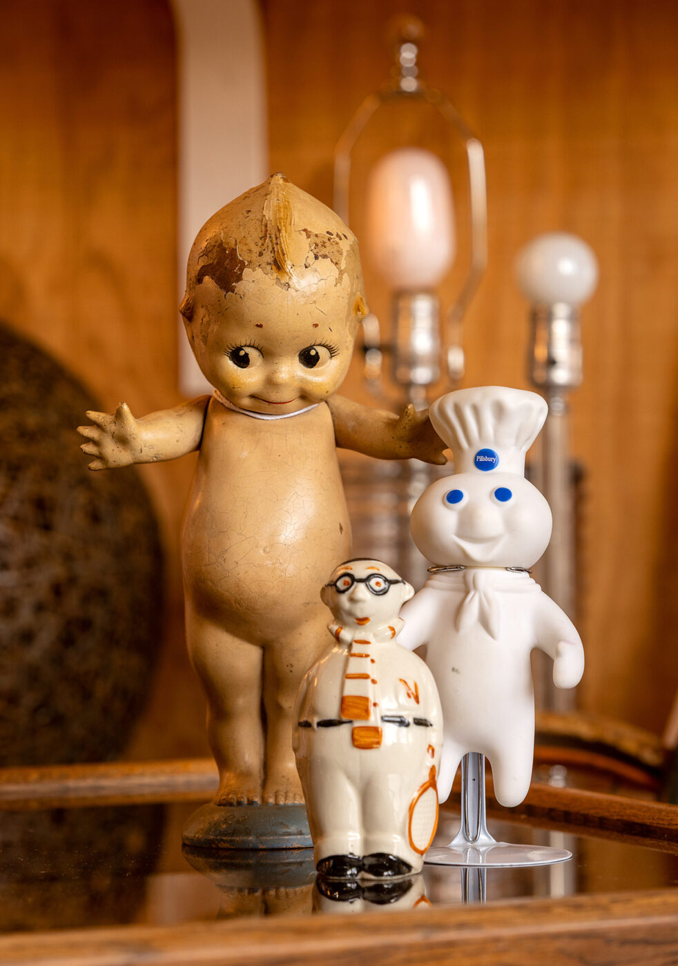 Antique figurines at Hero California Friday, Feb. 27, 2025, in Sebastopol. (John Burgess / The Press Democrat)