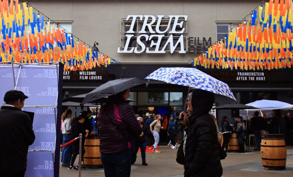 The True West Film Center grand opening, Saturday, Oct. 25, 2025, in Healdsburg. (Kent Porter / The Press Democrat)