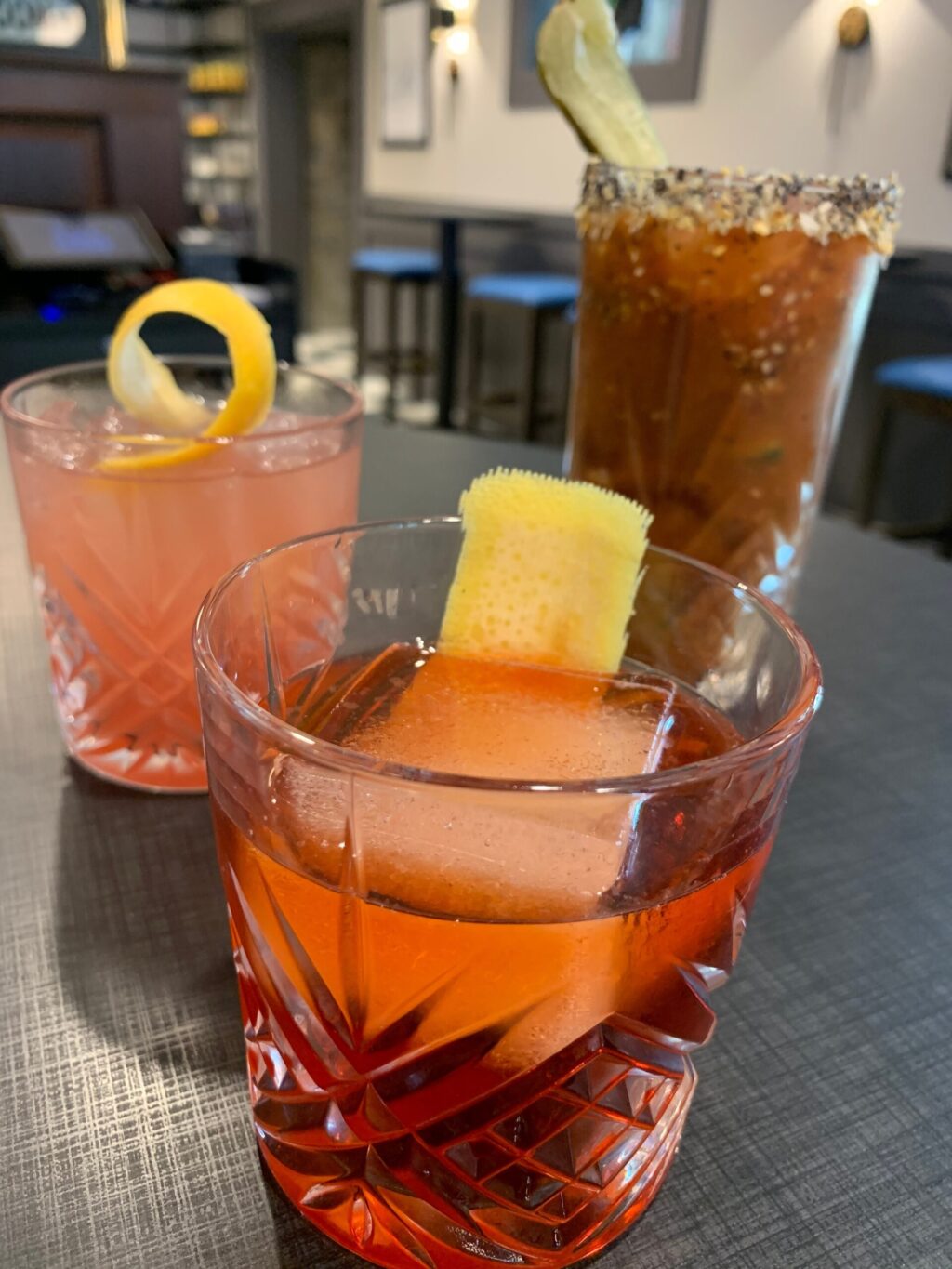 Cocktails at Grossman's Noshery & Bar in Santa Rosa. (Sonoma County Tourism)