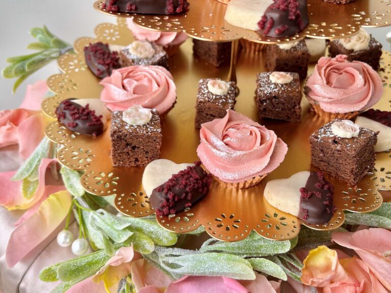 A trio of decadent desserts paired with Bartholomew Estate wines are part of a special Valentine’s weekend tasting in Sonoma. (Bartholomew Estate Winery)