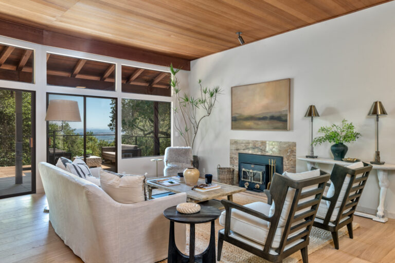 Lounging area of great room. (Bart Edson)