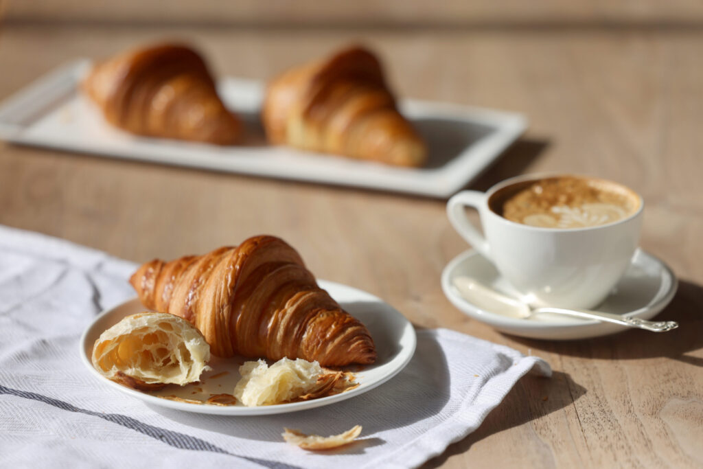 Croissants at Sarmentine bakery in Petaluma Wednesday, Jan. 21, 2026. (Beth Schlanker / The Press Democrat)