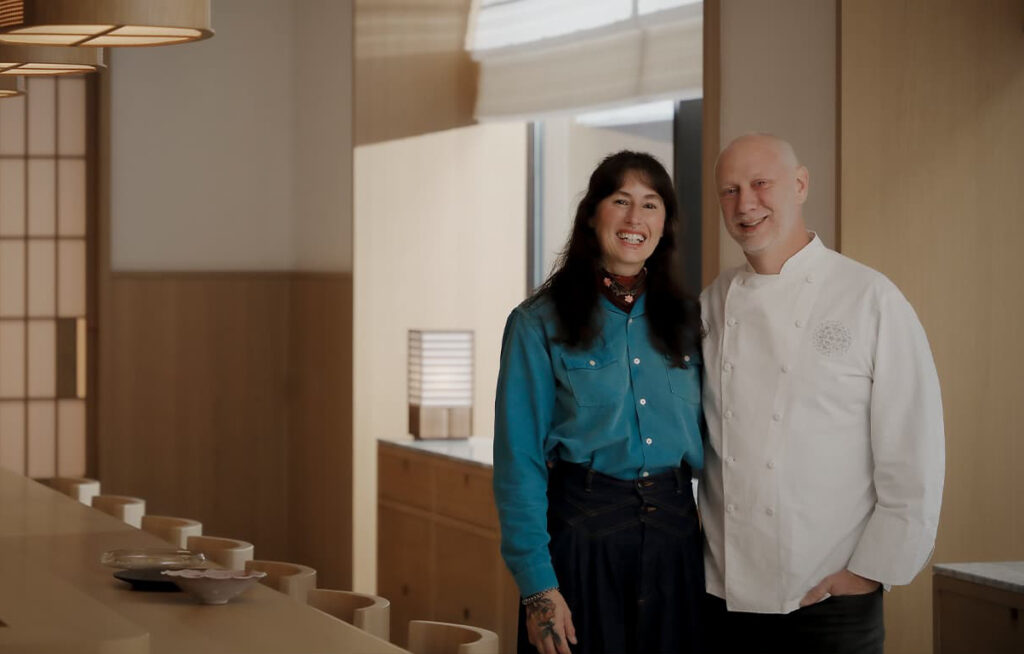 SingleThread's Katina and Kyle Connaughton will open SoNoMa by SingleThread in Kyoto this spring. Chef Keita Tominaga will head the kitchen. (SingleThread)