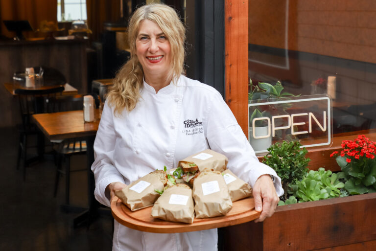Chef Lisa Boisset of The Cook & The Drummer has opened The Porch Kitchen in Sebastopol. (The Cook & The Drummer)