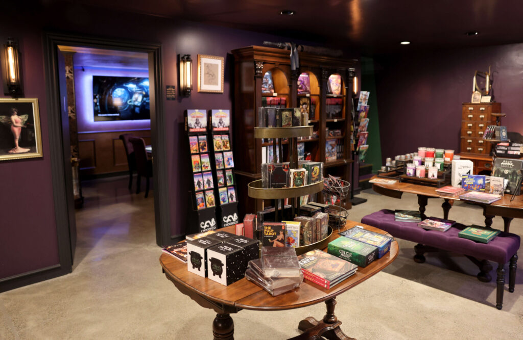 A variety of games and collectable merchandise for sale at the newly opened Goblin Bros. Games & Gear in Santa Rosa, Sunday, April 14, 2024. (Beth Schlanker / The Press Democrat)