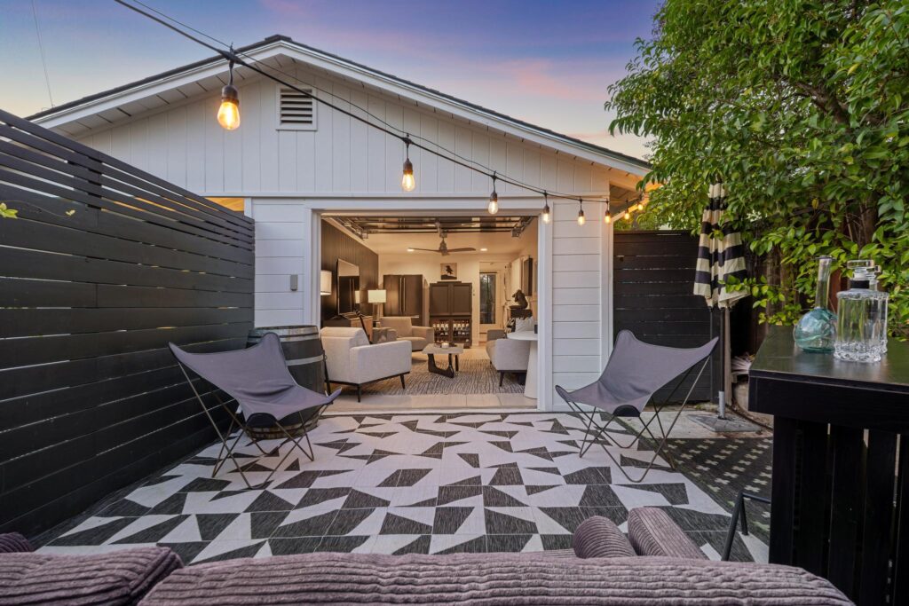Outdoor bar. (Open Homes Photography)
