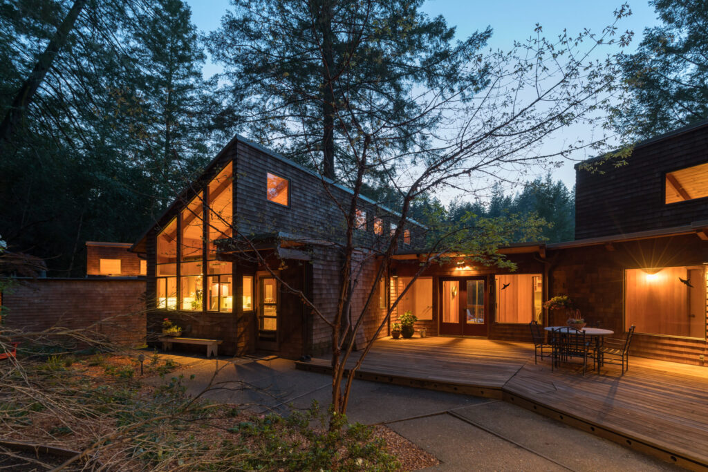 Home at night. (Peter Lyons Photography)