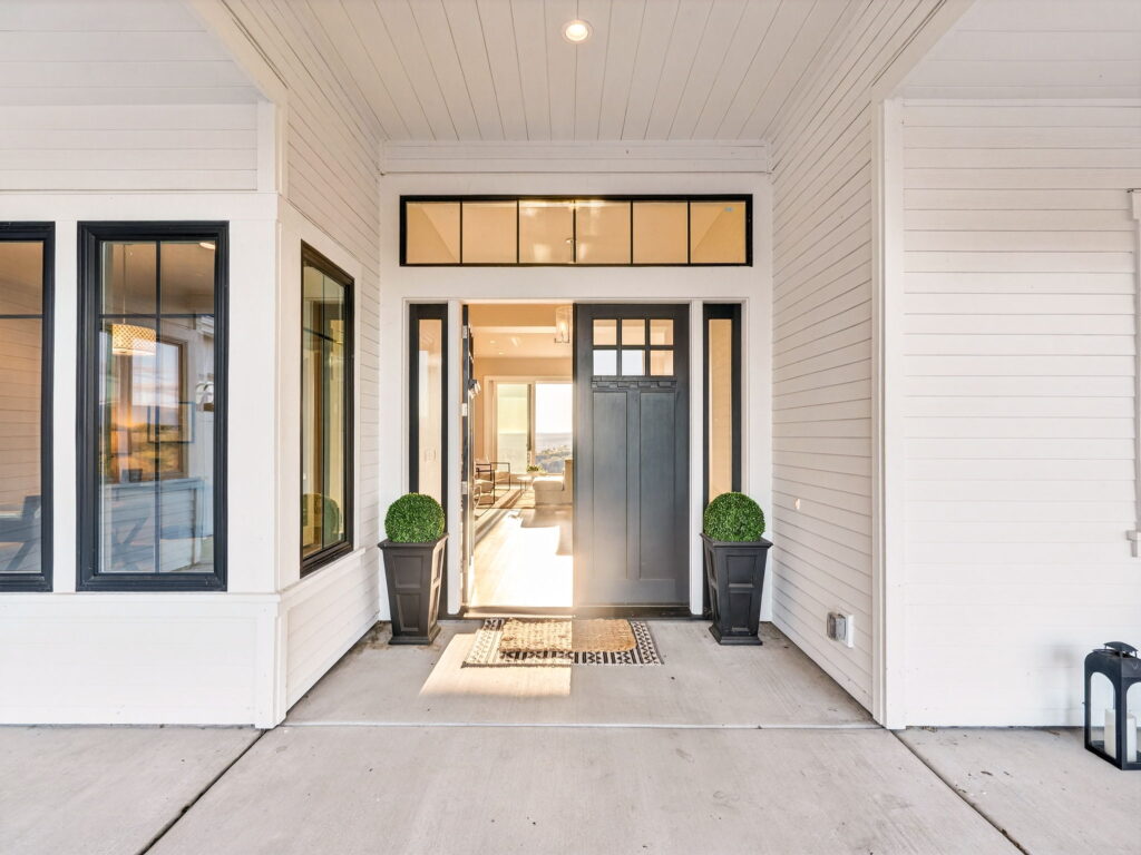 Front entrance. (Clear Shot Creations)