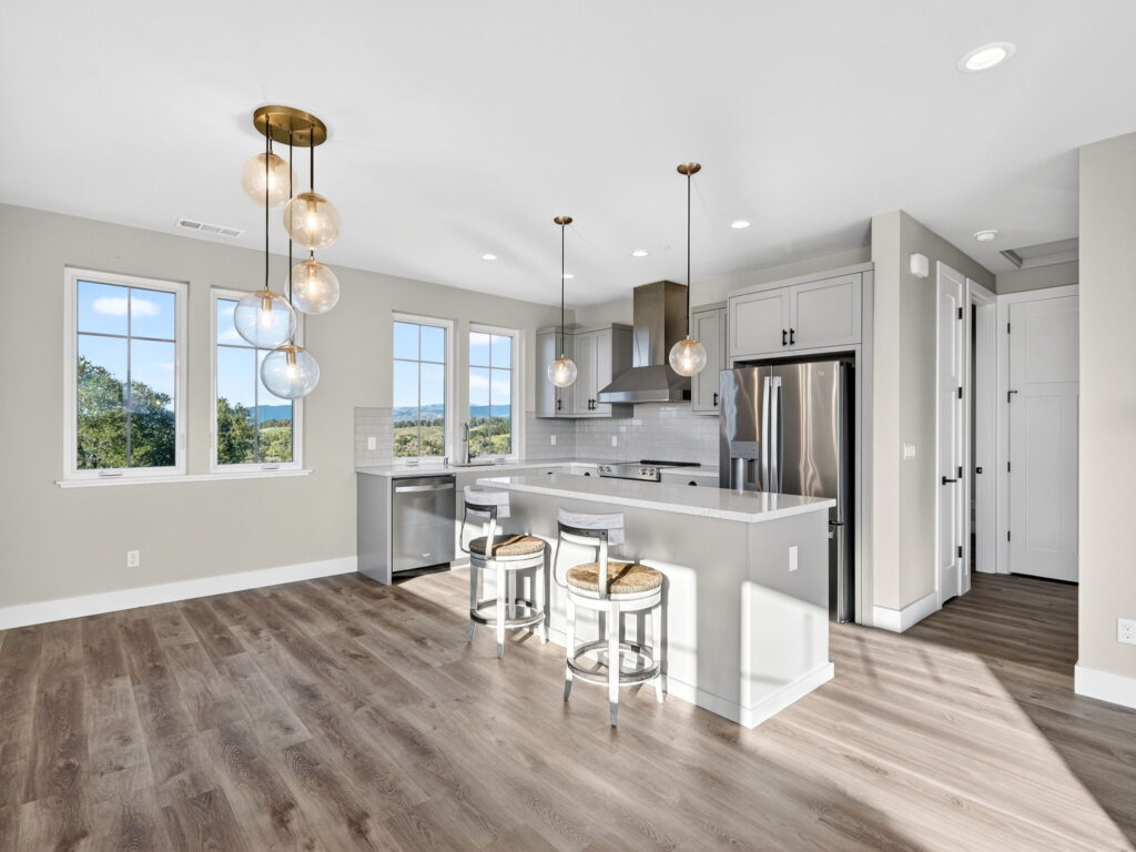 Kitchen in ADU. (Clear Shot Creations)