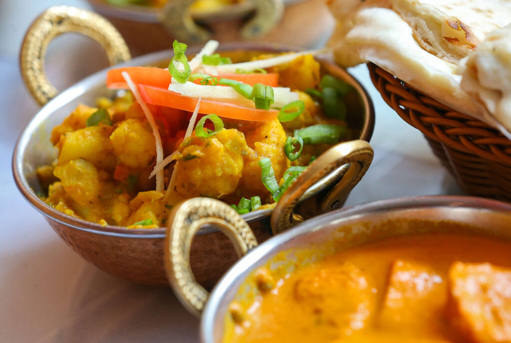 Aloo Gobi served at Himalayan Restaurant in Windsor, Friday, Aug. 18, 2023. (Christopher Chung / The Press Democrat)