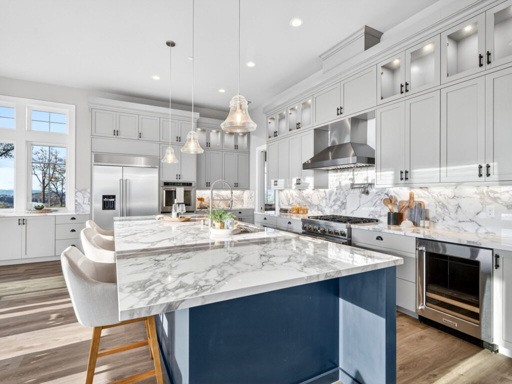 Kitchen area of great room. (Clear Shot Creations)