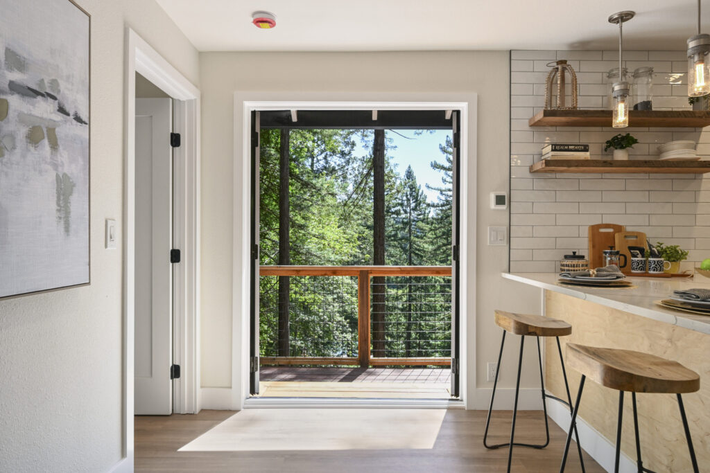 Views from the kitchen. (Jesse West)