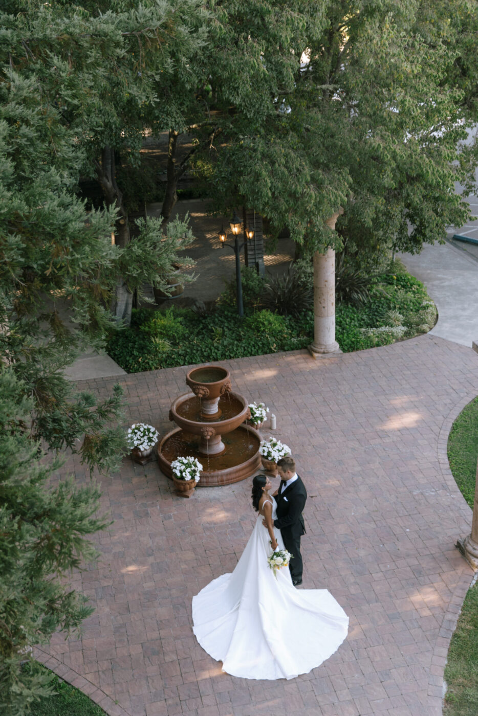 Sanjana and Evan's wedding took place at Trentadue Winery in Geyserville. (Katie Miller)