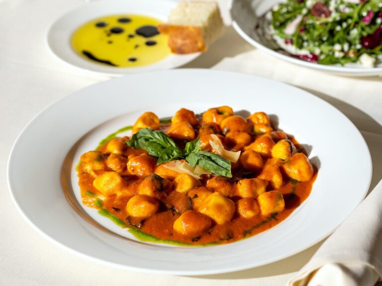 Ricotta Gnocchi with browned butter, tomato and sage from Ca’Bianca Wednesday, Jan. 28, 2026 on Second Street in Santa Rosa. (John Burgess / The Press Democrat)
