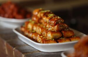 Baklava served for the Persian New Year, known as Nowruz. (Christopher Chung / The Press Democrat, file)