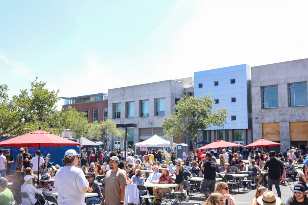 The "Clash of the Cuisines" competition at Old Caz Beer in Rohnert Park. (Sonoma County Tourism)