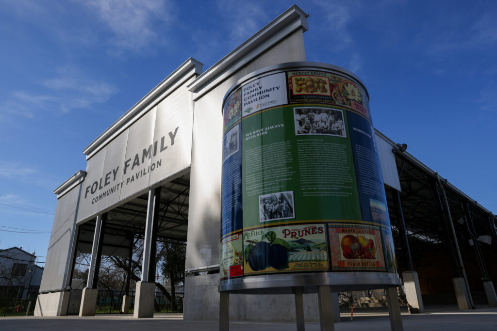 The new Foley Family Community Pavilion in Healdsburg on Tuesday, February 3, 2026. (Christopher Chung/The Press Democrat)
