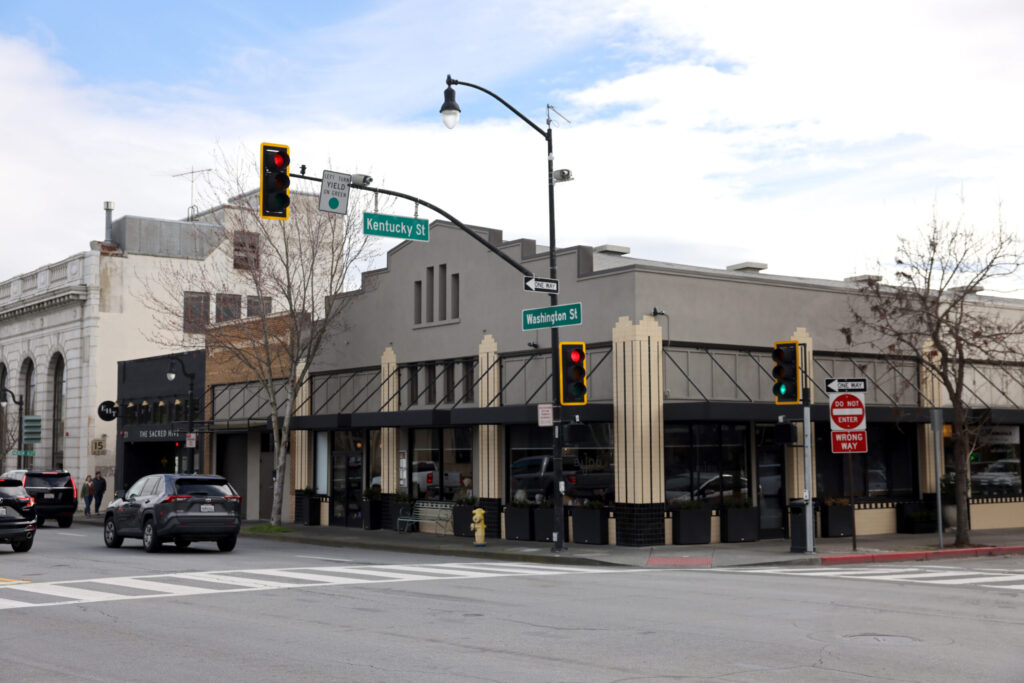 Bijou Restaurant at the corner of Washington Street and Kentucky Street in Petaluma Sunday, Feb. 22, 2026. (Beth Schlanker / The Press Democrat)