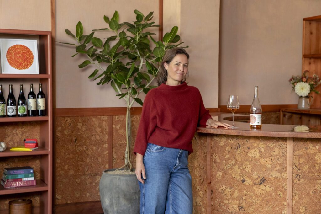 Martha Stoumen Wines just opened its first tasting room, an inviting spot just steps from the Healdsburg Plaza. (Courtesy of Elli Lauren)