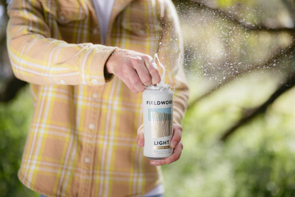 Fieldwork Brewing Company's line of NA beers are flying off the shelves. (Mo Alcaraz)