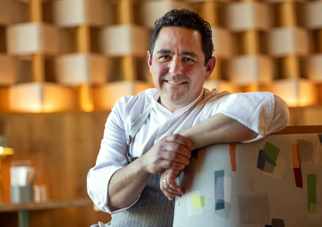 Chef Jason Pringle, formerly of Healdsburg's Montage, takes over the Acorn Café space for his French-Moroccan dinner pop-up, Juju’s, Thursday through Sunday on the square in Healdsburg. Photo taken Thursday, March 19, 2026. (John Burgess/The Press Democrat)