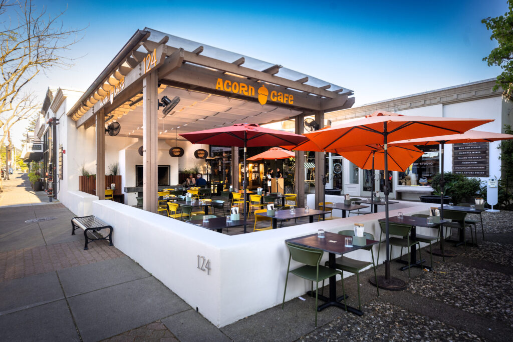 Juju’s, a French-Moroccan dinner pop-up from chef Jason Pringle takes over the Acorn Café space Thursday-Sunday on the square in Healdsburg. Photo taken Thursday, March 19, 2026. (John Burgess/The Press Democrat)