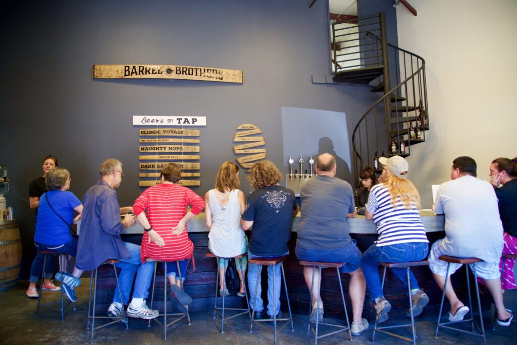 Barrel Brothers Brewing taproom in Windsor. (Sonoma County Tourism)