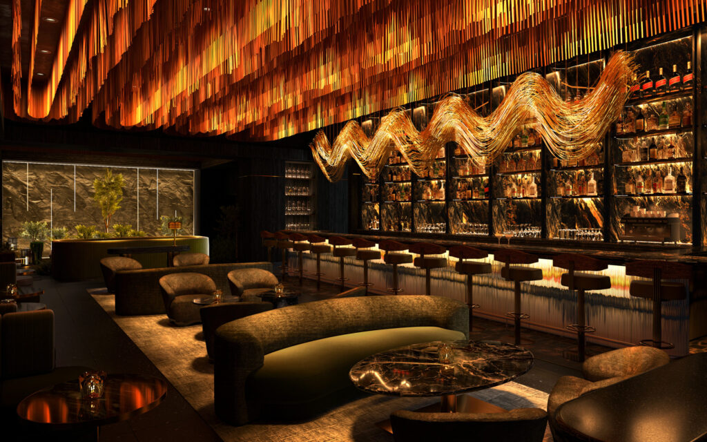 A rendering of the forthcoming Aya restaurant at Graton Resort & Casino, scheduled to open in May 2026. (Graton Resort & Casino)