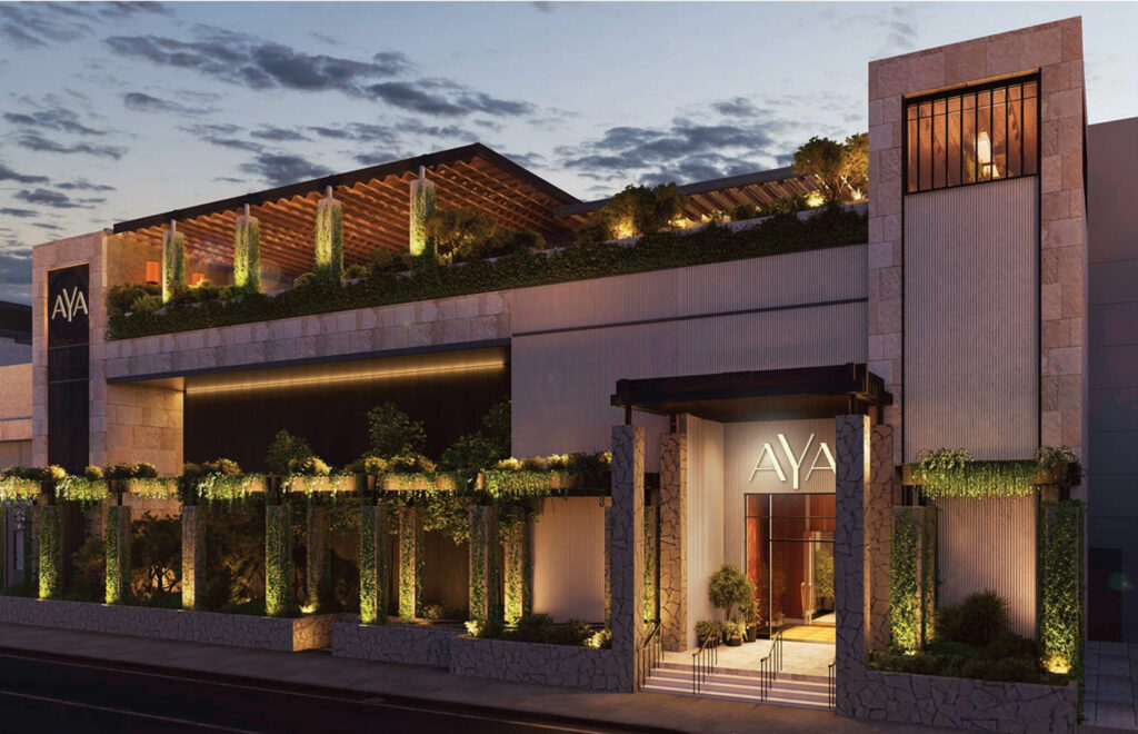 A rendering of the forthcoming Aya restaurant at Graton Resort & Casino, scheduled to open in May 2026. (Graton Resort & Casino)