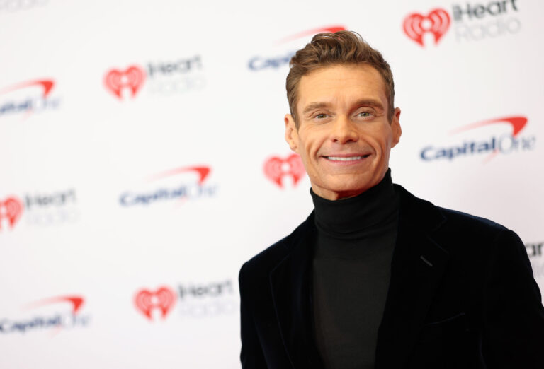 LOS ANGELES, CALIFORNIA - DECEMBER 05: Ryan Seacrest attends iHeartRadio 102.7 KIIS FM's Jingle Ball 2025 at Intuit Dome on December 05, 2025 in Los Angeles, California. (Photo by Monica Schipper/Getty Images)