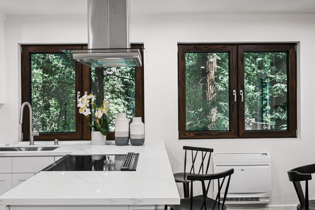 View from the apartment’s kitchen/. (Jesse West / West media)