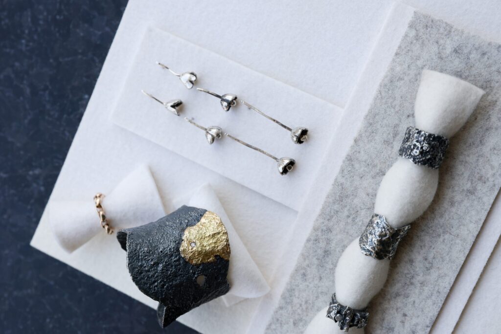 Jewelry at Gallery Lulo that was used by the stars in the movie The Devil Wears Prada 2. Photo taken in Healdsburg on Friday, February 6, 2026. (Christopher Chung/The Press Democrat)