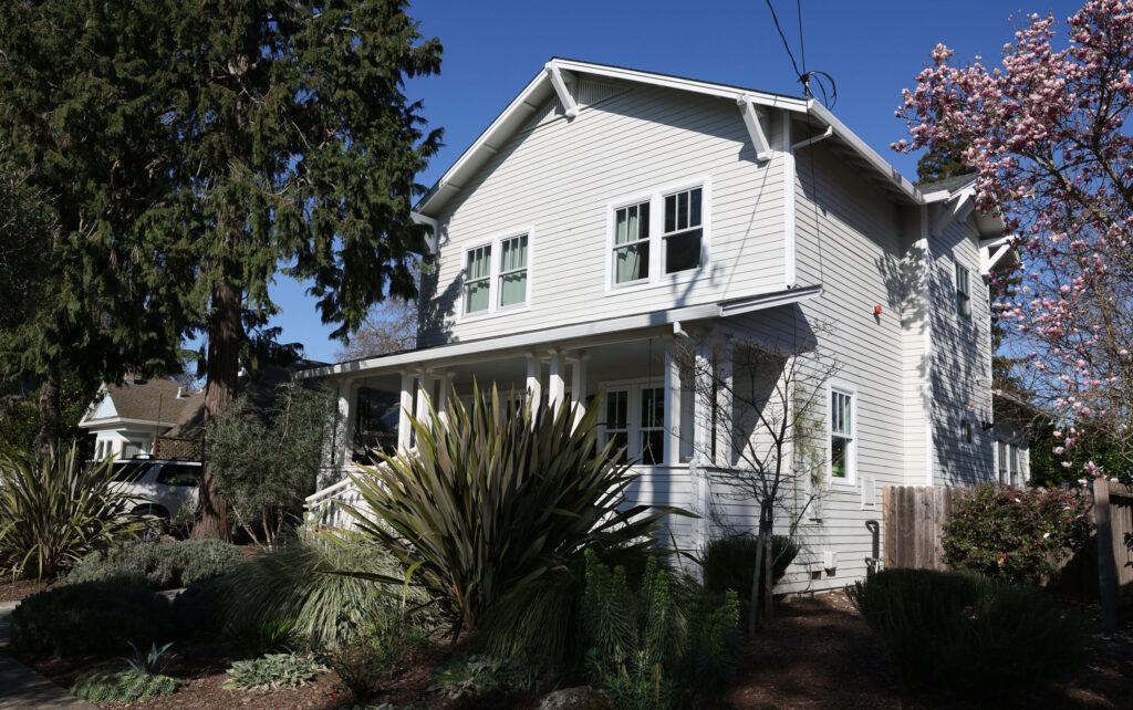 Jake and Corrin Messing’s home in Healdsburg on Friday, February 6, 2026. (Christopher Chung/The Press Democrat)