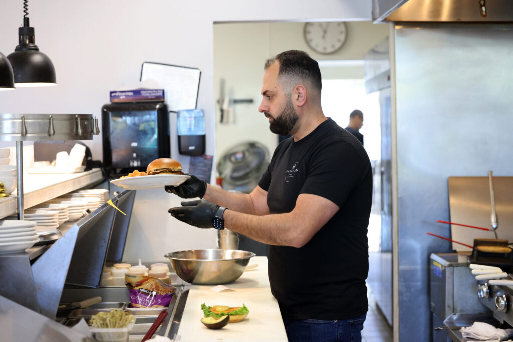 Pressed co-owner Eric Alkfof