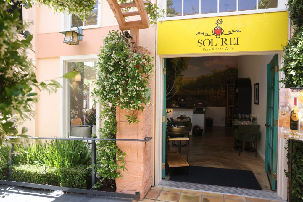 The Sol Rei Wine tasting room in Sonoma Thursday, April 23, 2026. (Beth Schlanker / The Press Democrat)