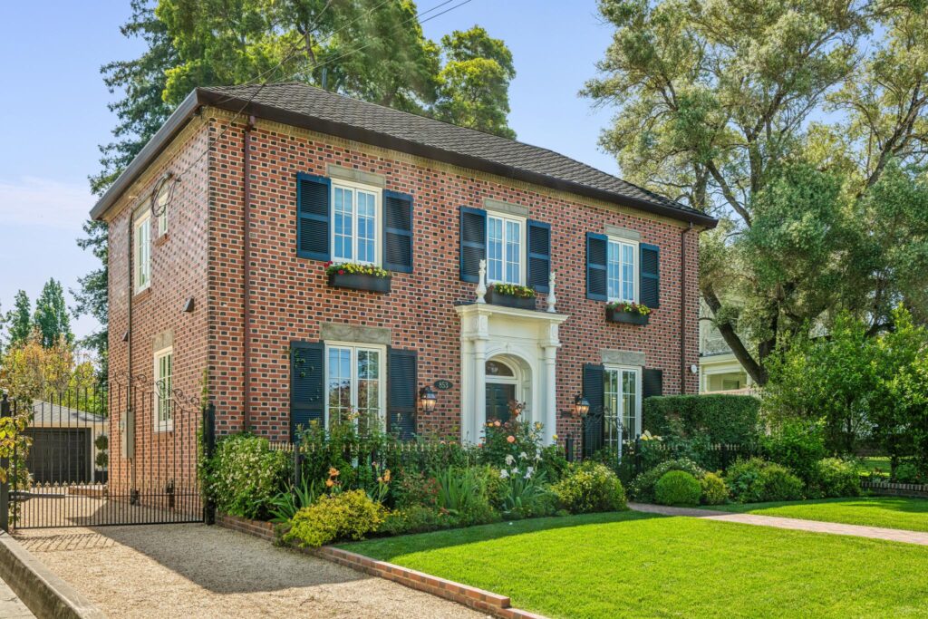 This 1920s era home on D Street in Petaluma is currently listed for $3,349,000. (Open Homes Photography)