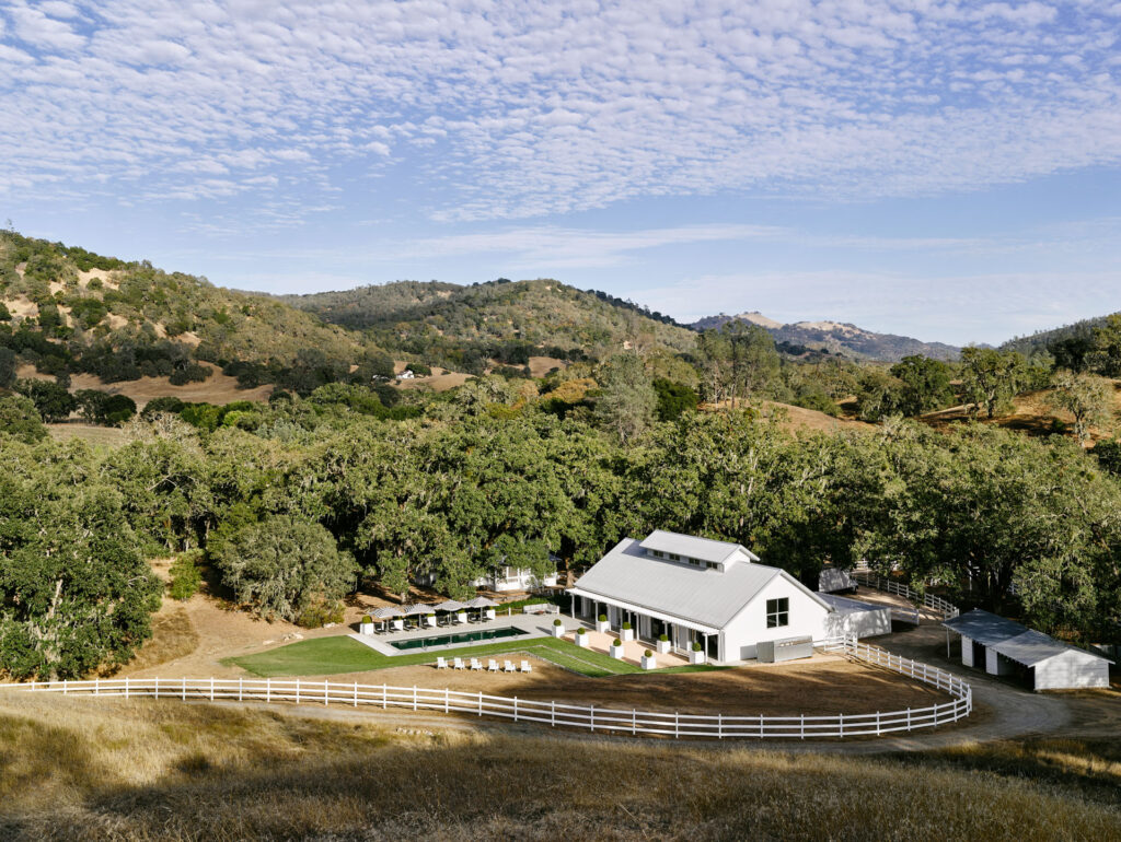 The St. Helena ranch of celebrated San Francisco designer Ken Fulk is currently listed for $4.5 million. (Douglas Friedman)