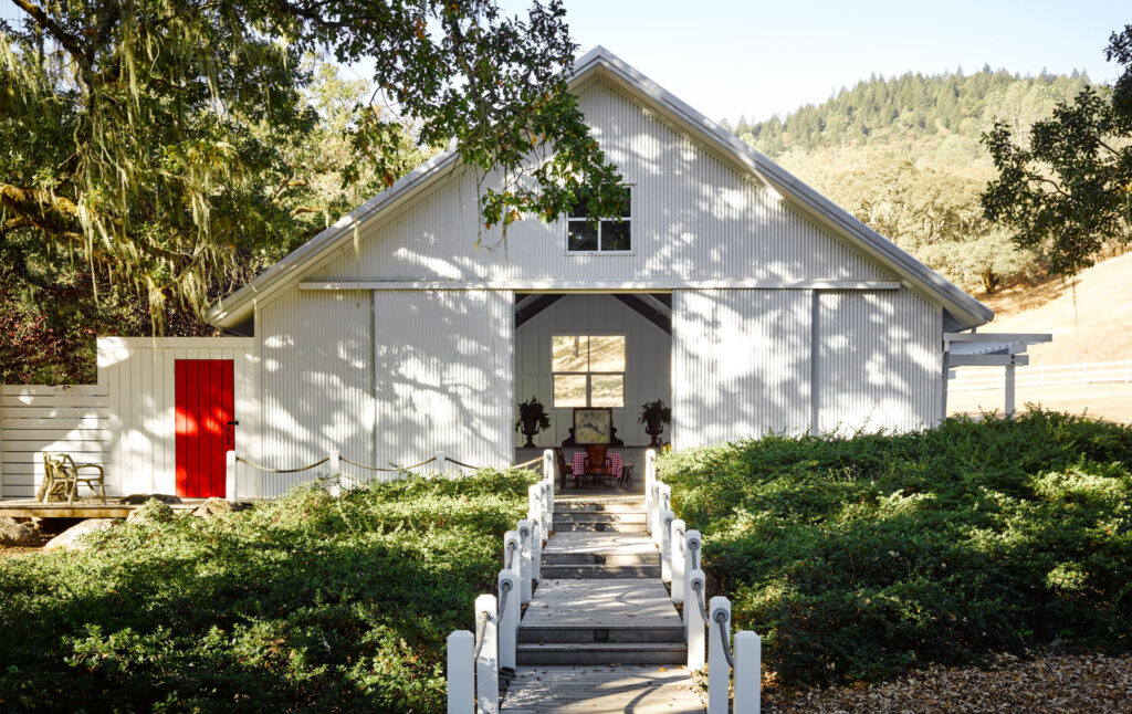 Entertainment barn. (Douglas Friedman)