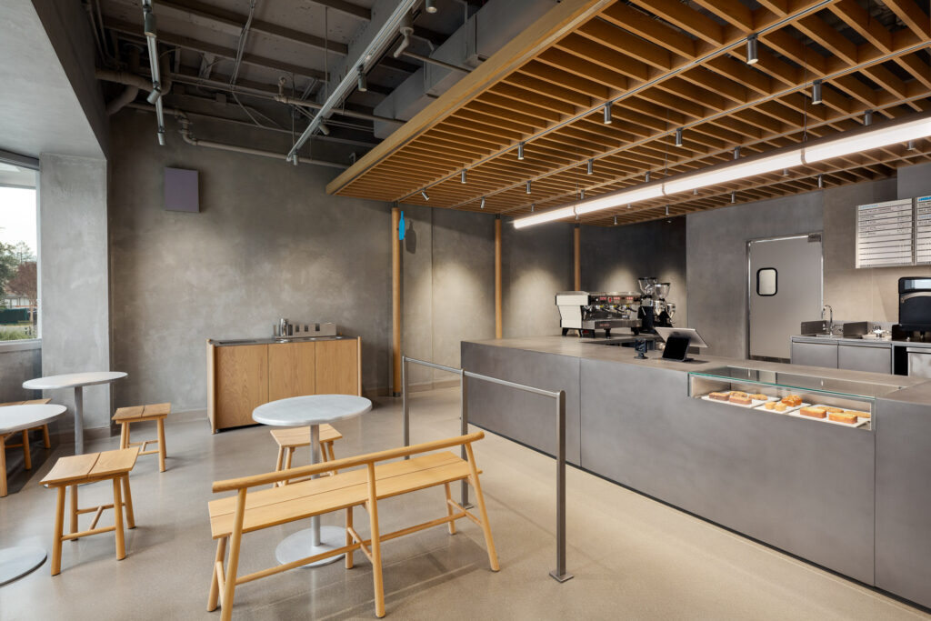 Blue Bottle Coffee's new location at Montgomery Village shopping center in Santa Rosa opened Monday, Jan. 26, 2026. (Tim D. Coy)