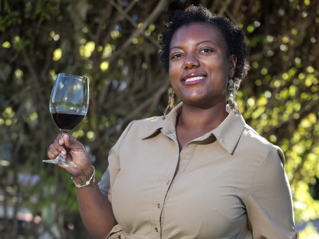 Courtney Summers is the co-founder of Cookout at the Vineyard, an event that raises funds for The Veraison Project. Photo taken at Kendall-Jackson Wine Estate & Gardens in Santa Rosa on Tuesday, March 24, 2026. (Christopher Chung/The Press Democrat)