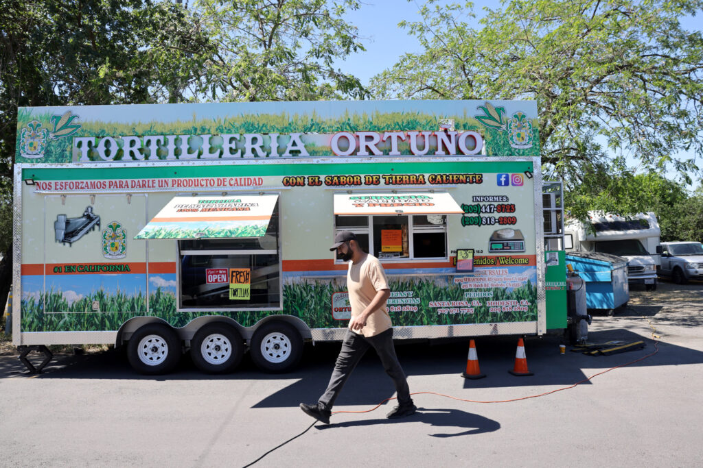 Tortilleria Ortuno in Sonoma Monday, April 6, 2026. (Beth Schlanker / The Press Democrat)