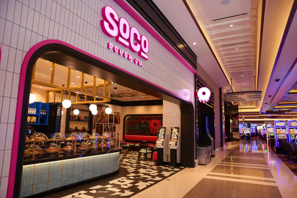 The SoCo Dough Co. doughnut shop is part of the new nonsmoking casino area at the Graton Resort and Casino in Rohnert Park on Monday, April 27, 2026. (Christopher Chung/The Press Democrat)