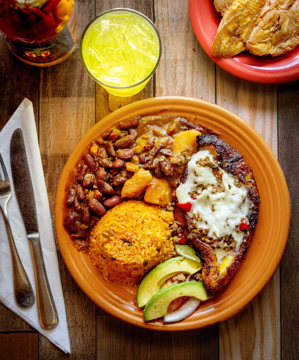 Canoa con Carne Molida from El Coqui Puerto Rican Cuisine Friday, May 8, 2026 in downtown Santa Rosa. (John Burgess/The Press Democrat)