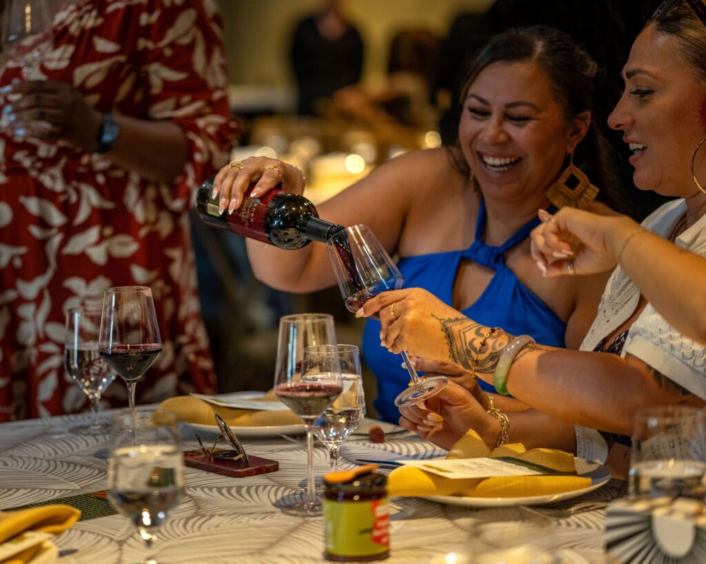 Cookout at the Vineyard is a three-day celebration of wine and food, with a focus on underrepresented communities in the industry. Courtney Summers and Tahlia Suggs, both apprenticeship recipients of The Veraison Project's partnership with Silver Oak Cellars, founded the event in 2023. (Steven Cooley)